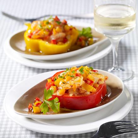 Gebackene Paprika-Chili-Shrimps Rezept Gebackene Paprika-Chili-Shrimps Rezept