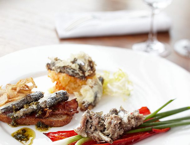 Gebackene Sardinen Rezept Gebackene Sardinen Rezept