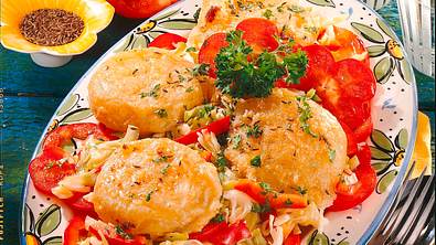 Gebackener Harzerkäse Rezept - Foto: LECKER @ Bauer Media Group