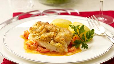 Gebackener Kabeljau mit Krebssoße Rezept - Foto: House of Food / Bauer Food Experts KG