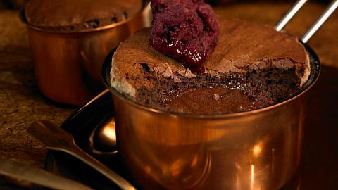 Gebackener Schokoladen Pudding Rezept - Foto: Pretscher, Tillmann