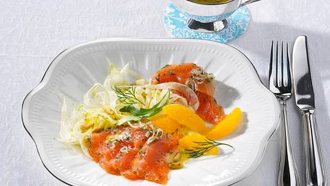 Gebeizte Lachsforelle Rezept - Foto: House of Food / Bauer Food Experts KG