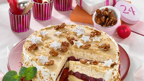 Gebrannte-Mandel-Kirsch-Torte Rezept - Foto: House of Food / Bauer Food Experts KG