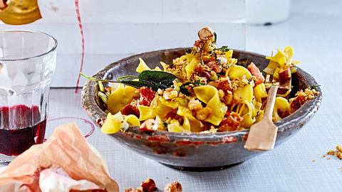 „Gebrannte“ Pasta Rezept - Foto: House of Food / Bauer Food Experts KG