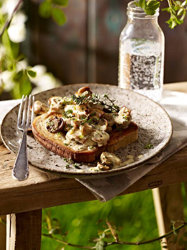 Champignons Rezept Mit Creme Fraiche