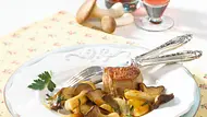 Gebratene Kräuterseitlinge mit Medaillons Rezept - Foto: LECKER @ Bauer Media Group
