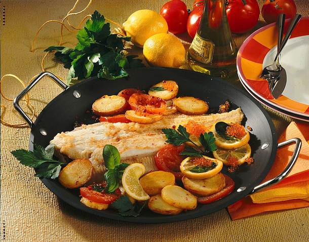 Gebratene Rotzunge Rezept Gebratene Rotzunge Rezept