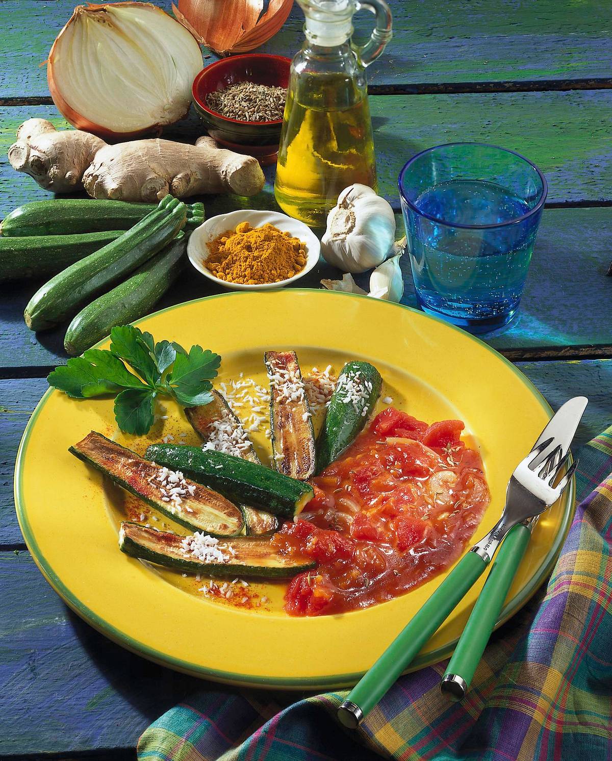 Gebratene Zucchini Rezept