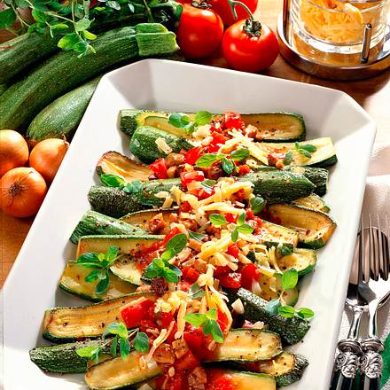Gebratenen Zucchini Rezept Gebratenen Zucchini Rezept