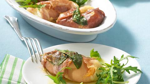 Gebratener Mozzarella in Parmaschinken Rezept - Foto: House of Food / Bauer Food Experts KG