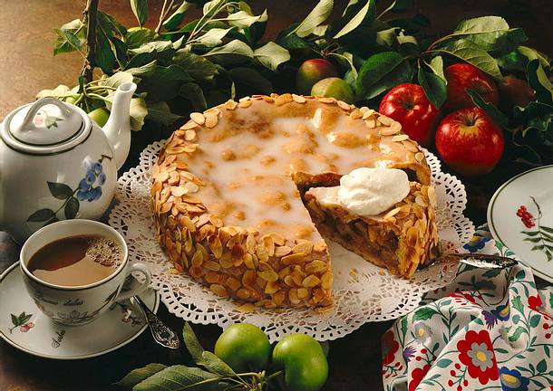 Gedeckter Apfelkuchen Rezept