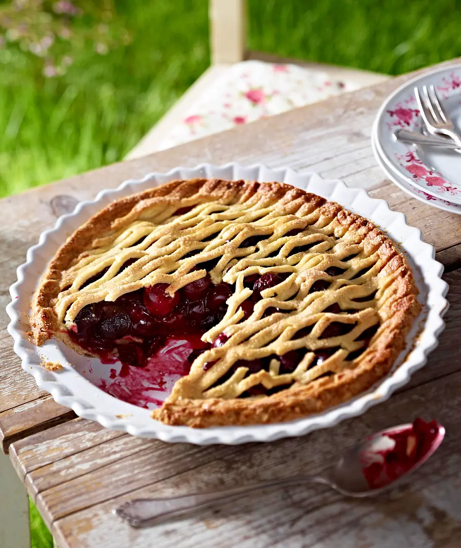 Gedeckter Kirschkuchen Rezept Gedeckter Kirschkuchen Rezept