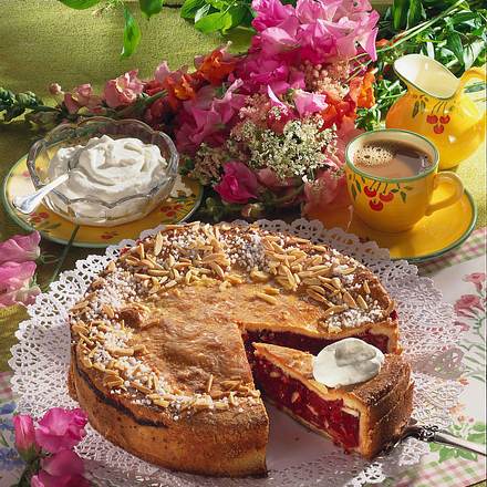 Gedeckter Kirschkuchen Rezept Gedeckter Kirschkuchen Rezept