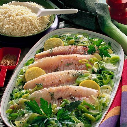 Gedünstetes Rotbarschfilet Rezept Gedünstetes Rotbarschfilet Rezept