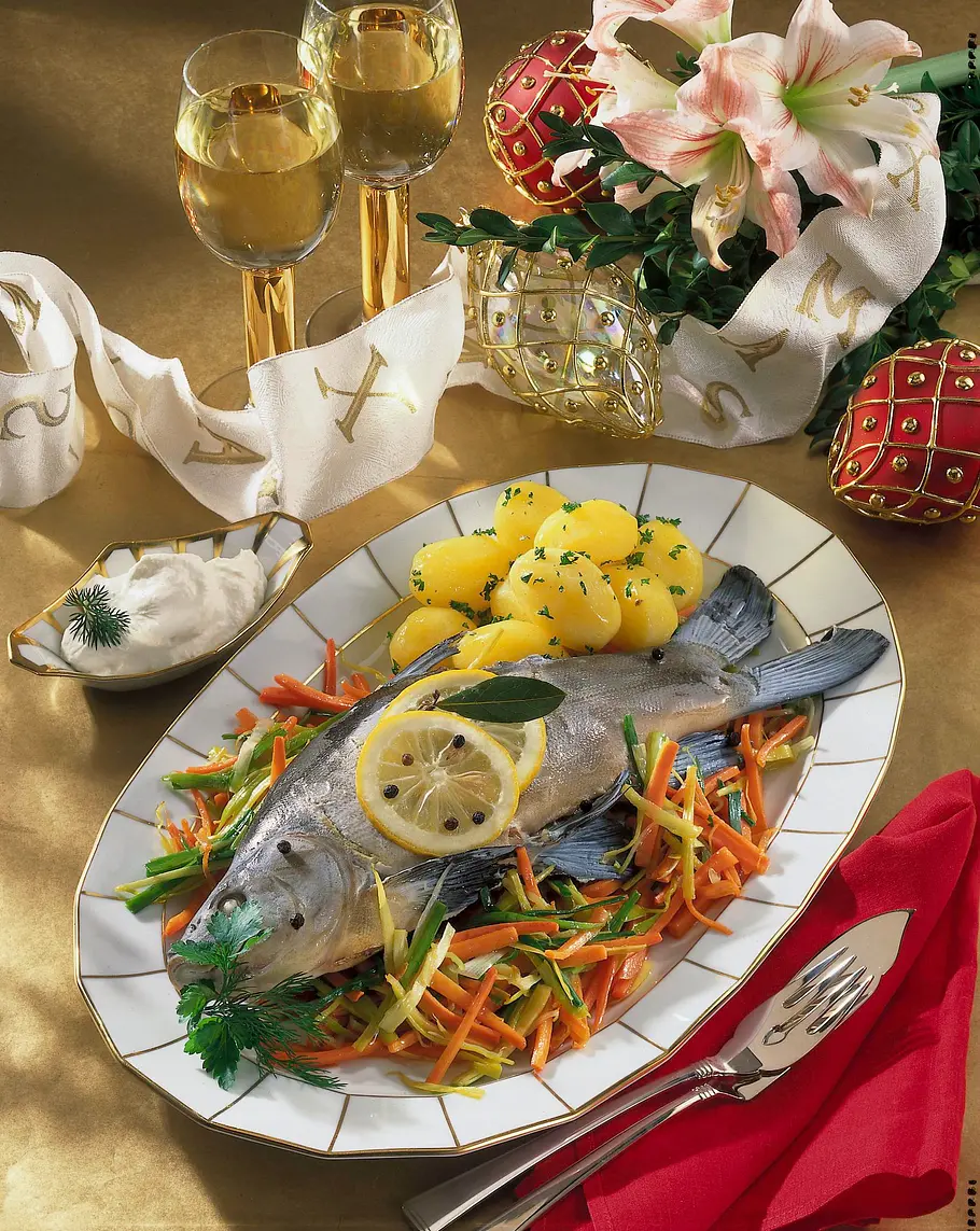 Gedünstete Schleie Rezept Gedünstete Schleie Rezept