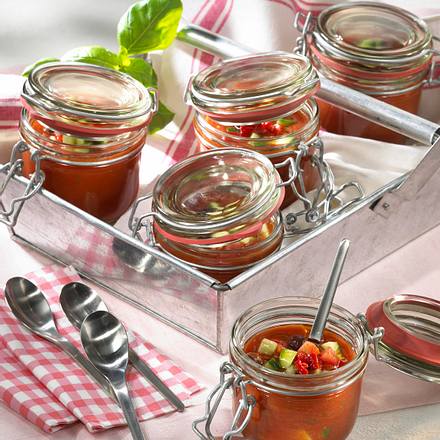 Geeiste Tomatensuppe Rezept
