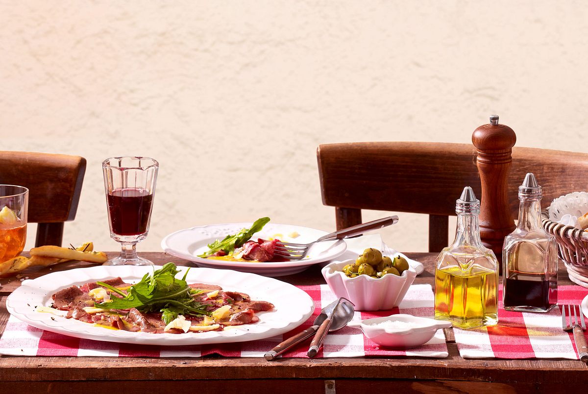 Geflämmtes Rinder-Carpaccio Rezept