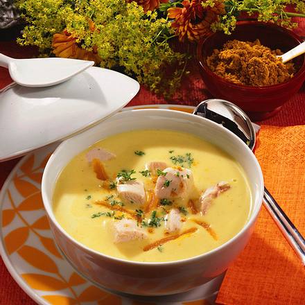 Geflügel-Curry-Suppe Rezept