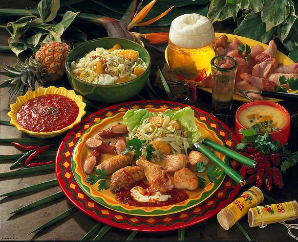 Geflügel-Fondue Rezept Geflügel-Fondue Rezept