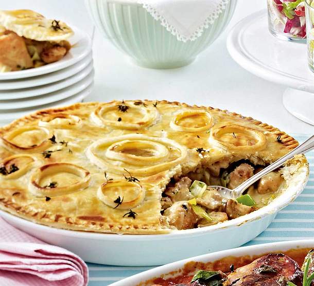 Geflügel-Pie Rezept Geflügel-Pie Rezept