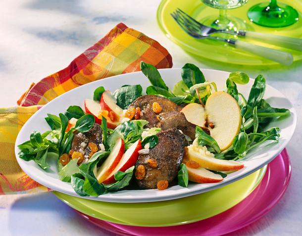 Geflügelleber-Salat Rezept Geflügelleber-Salat Rezept