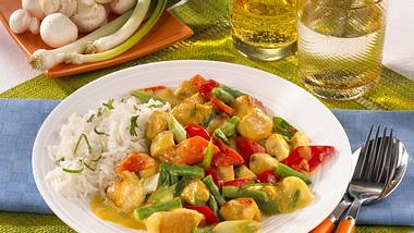 Geflügel-Thai-Curry Rezept - Foto: Maass