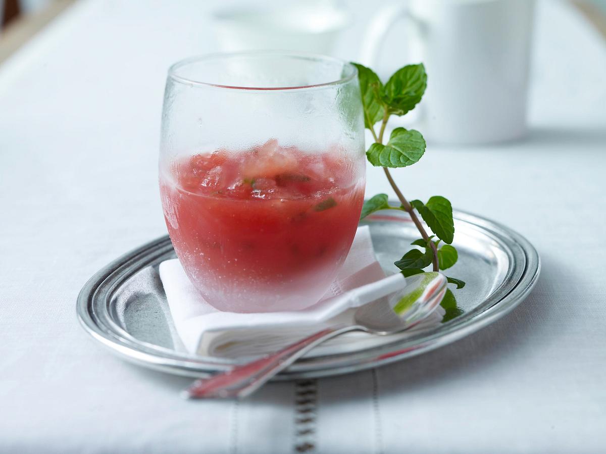 Gefrosteter Wassermelonen-Mojito Rezept | LECKER