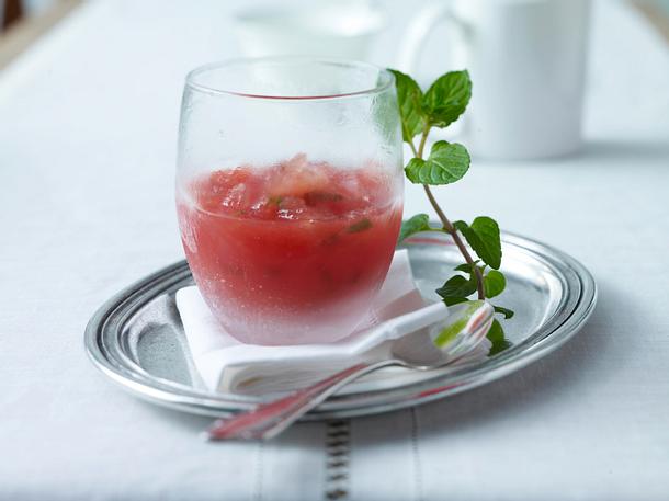 Gefrosteter Wassermelonen-Mojito Rezept Gefrosteter Wassermelonen-Mojito Rezept