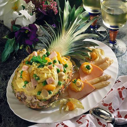 Gefüllte Ananas Rezept