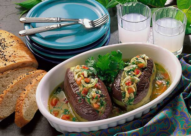 Gefüllte Auberginen Rezept