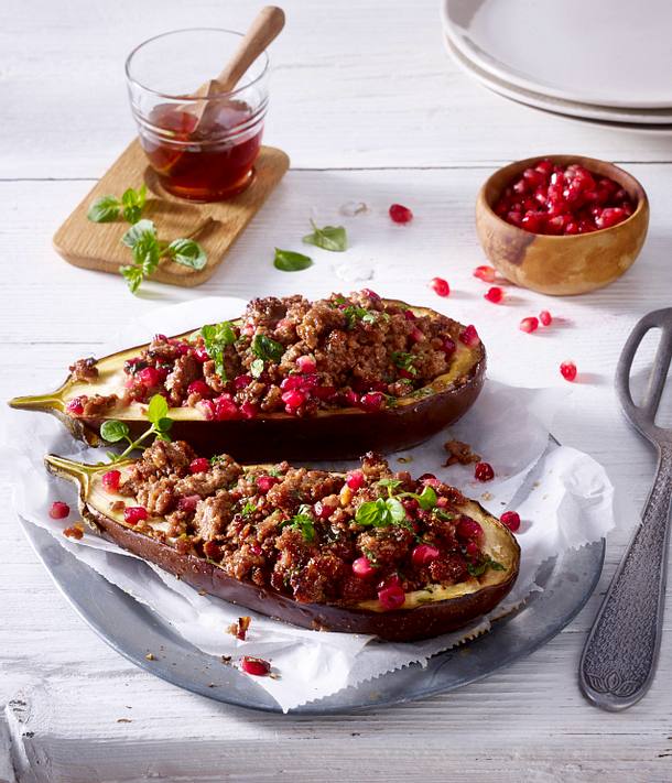 Gefüllte Auberginen Rezept | LECKER