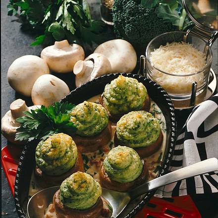 Gefüllte Champignons Rezept
