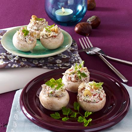 Gefüllte Champignons Rezept Gefüllte Champignons Rezept