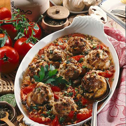 Gefüllte Champignons Rezept Gefüllte Champignons Rezept