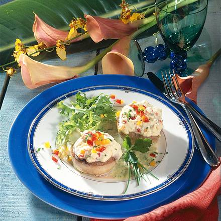 Gefüllte Champignons Rezept