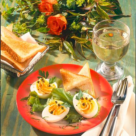 Gefüllte Eier Rezept Gefüllte Eier Rezept