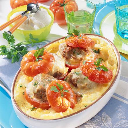 Gefüllte Fleischtomaten Rezept Gefüllte Fleischtomaten Rezept