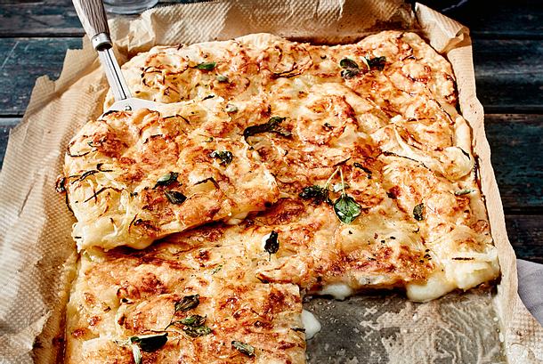 Gefüllte Fugazzeta-Pizza Rezept
