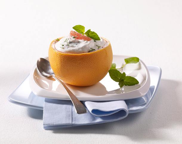 Gefüllte Grapefruit Rezept Gefüllte Grapefruit Rezept