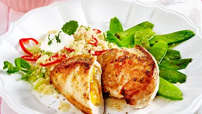 Zuckerschoten-Rezepte: Hähnchenfilet mit Zuckerschoten - Foto: LECKER @ Bauer Media Group