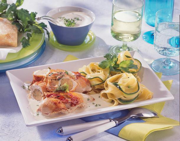 Gefüllte Hähnchenfilets Rezept