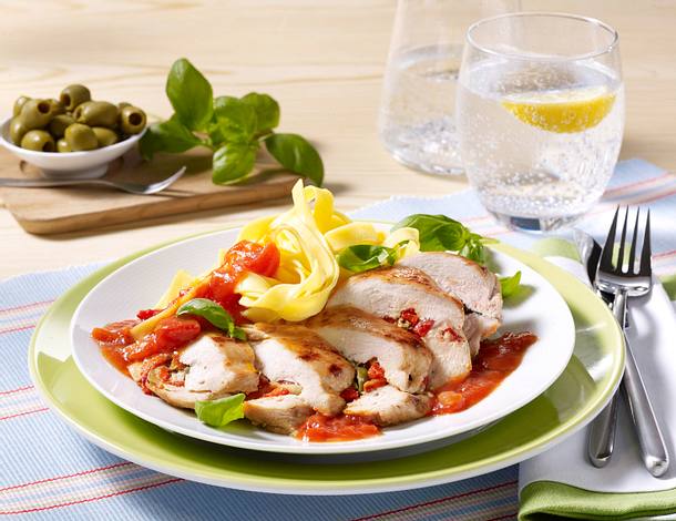 Gefüllte Hähnchenfilets Rezept Gefüllte Hähnchenfilets Rezept