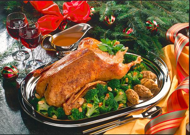 Gefüllte Jungmastgans Rezept Gefüllte Jungmastgans Rezept
