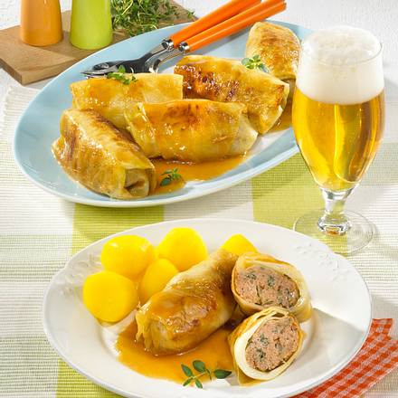 Gefüllte Kohlrouladen Rezept