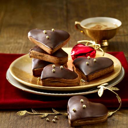 Gefüllte Lebkuchenherzen Rezept Gefüllte Lebkuchenherzen Rezept