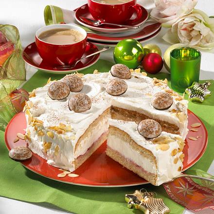 Gefüllte Lebkuchentorte Rezept Gefüllte Lebkuchentorte Rezept
