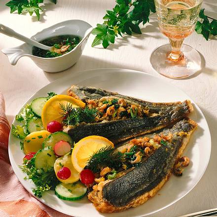 Gefüllte Maischolle Rezept Gefüllte Maischolle Rezept