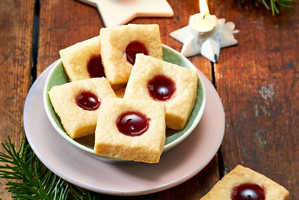 Gefüllte Murmelplätzchen Rezept Gefüllte Murmelplätzchen Rezept