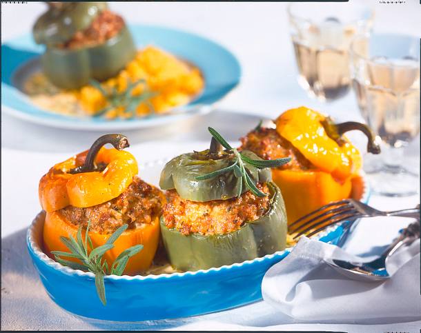 Gefüllte Paprikaschoten Rezept