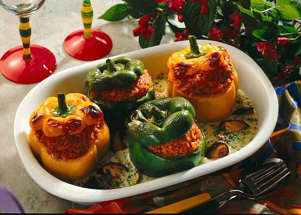 Gefüllte Paprikaschoten Rezept